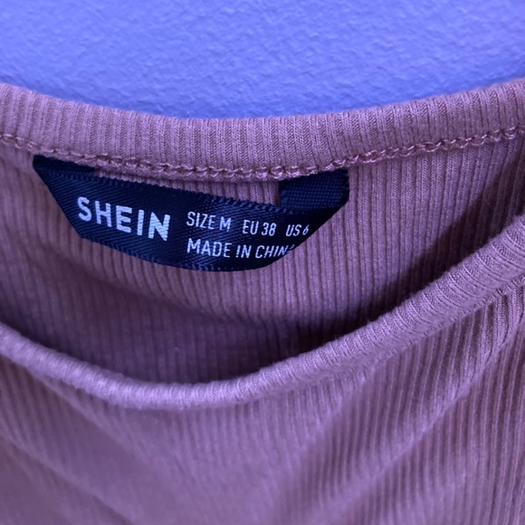 Shein Brown/Tan Ribbed Tank Top - Picture 5 of 5